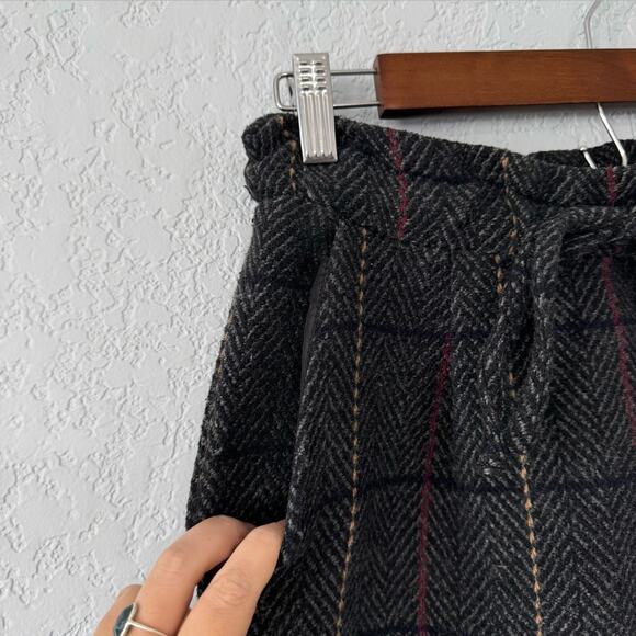 HYFVE Gray Plaid Tweed Pants Size Small - Picture 4 of 7